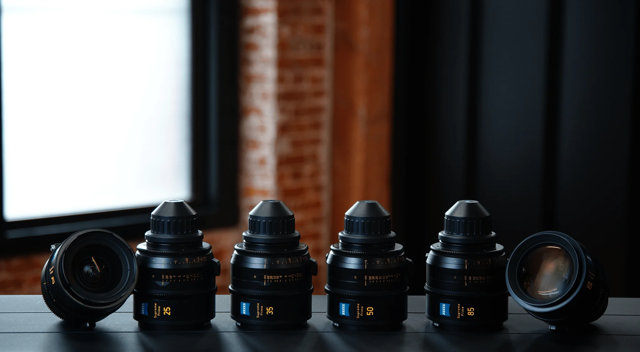 Arri Supreme Primes Lineup of Arri Master Prime lenses